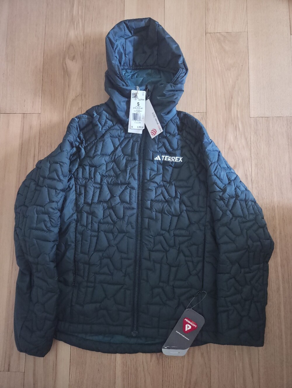 Adidas Terrex Xperior PRIMALOFT Loose Fill Insulated Jacket Men's Size S NWT